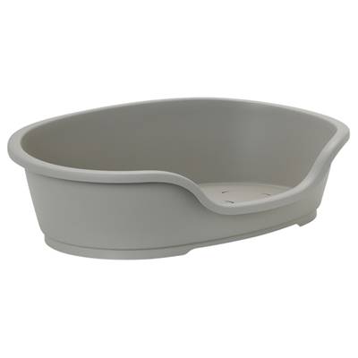 Lit chien plastique 95cm WARM GREY - GRIS