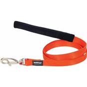 RED DINGO Dog laisse unis Classic Orange M 20mm x 1.8m