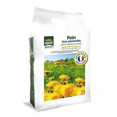 HAMIFORM Foin Premium aux pissenlits – 20 L