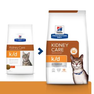  Hill's PRESCRIPTION DIET k/d Kidney Sachet Repas pour Chat Saumon 12x85 g