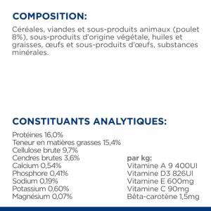 Hill's PRESCRIPTION DIET t/d Dental Mini Croquettes pour petit Chien au Poulet 3 kg