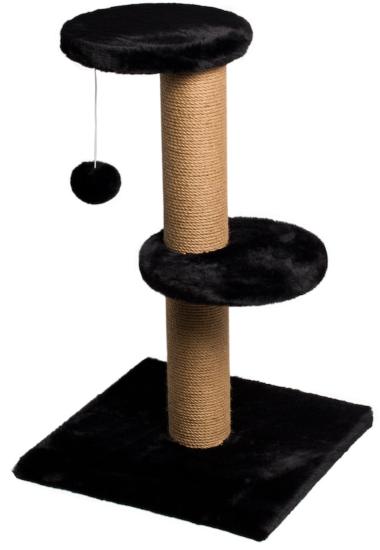 ARBRE A CHAT MIAMI 34x34x67cm NOIR