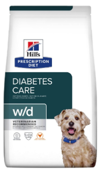 Hill's PRESCRIPTION DIET w/d Croquettes pour Chien au Poulet 10kg 