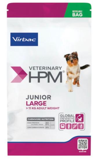 VET HPM JUNIOR DOG LARGE 3 kg