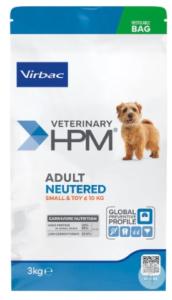 VET HPM ADULT NEUTERED DOG SMALL & TOY 3 kg