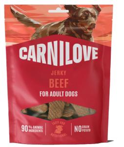 CARNILOVE -DOG JERKY - BEEF FILLET -100G