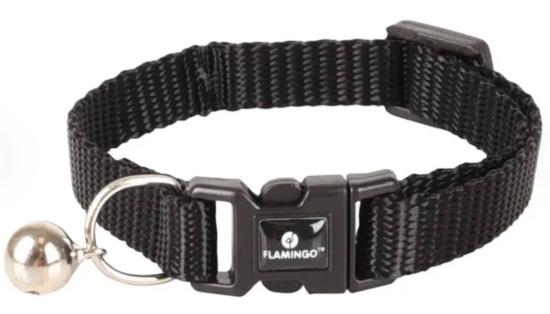 Chat Collier Chaton Ziggi Noir 15-22cm 10mm