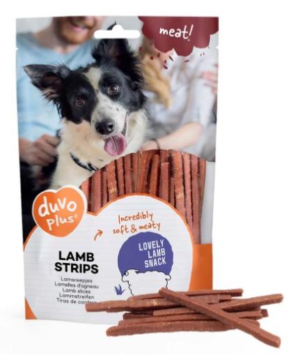 DUVO STRIPS AGNEAU 80G