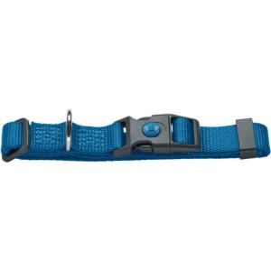 Collier London M/Long 30 - 46 cm | Large 1,5 cm, bleu clair