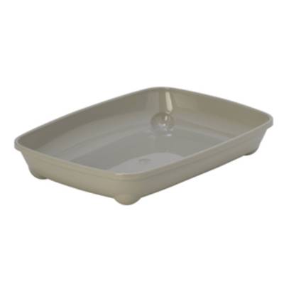 BAC A LITIERE 37 CM GRIS
