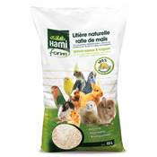 HAMIFORM Litière naturelle rafle de maïs pour rongeurs/oiseaux – 10 L