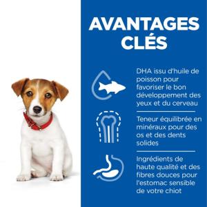 Hill's Science Plan Puppy Small & Mini croquettes pour chiot de petite taille au poulet 3kg