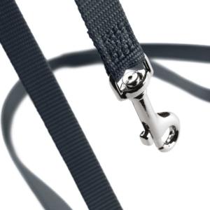 Laisse London 15/110, Longueur 110 cm | Large 1,5 cm, anthracite
