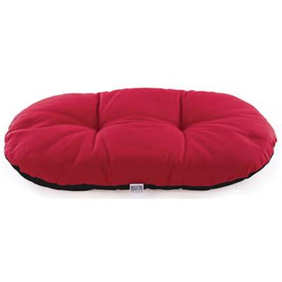 COUSSIN OVALE OUATINE 53CM ROUGE