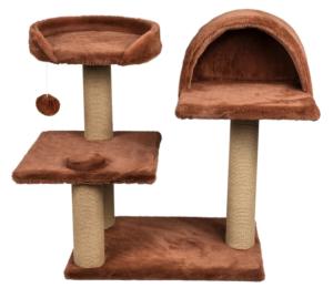 ARBRE A CHAT DALLAS 87x53x75cm CANNELLE