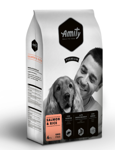 AMITY PREMIUM SALMON&RICE 4 KG