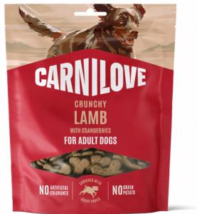 CARNILOVE -DOG CRUNCHY -SNACK LAMB WITH CRANBERRIES - 200G