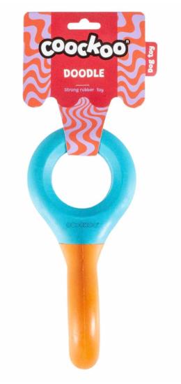 Coockoo Jouet pour chien DOODLE Bleu/orange 23CM