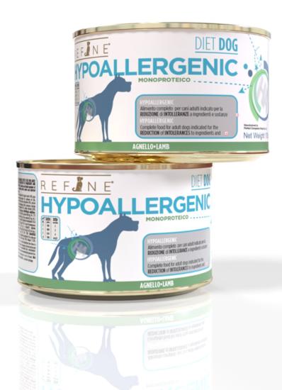 REFINE chien Vet Diet hypoalergenique bte 170g agneau monoproteine