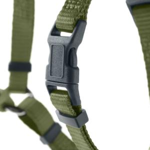 Harnais London Rapid XXS Cou 16 - 25 cm | Ventre 22 - 36 cm | Large 1,0 cm, olive
