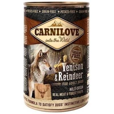 CARNILOVE (CANS) Wild Meat Venison & Reinder 400g (Sans Céréales)