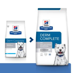 Hill's PRESCRIPTION DIET Derm Complete Mini Croquettes pour petit Chien 1 kg