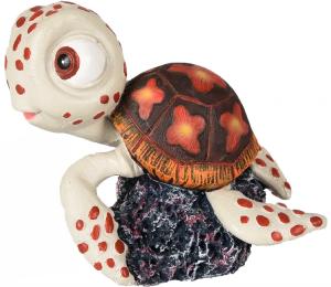 1 DECOR AQUARIUM LETO TORTUE 8X6X7CM