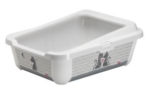 Bac à litière ouvert HERCULES TRAY + RIM 50CM - CATS IN LOVE