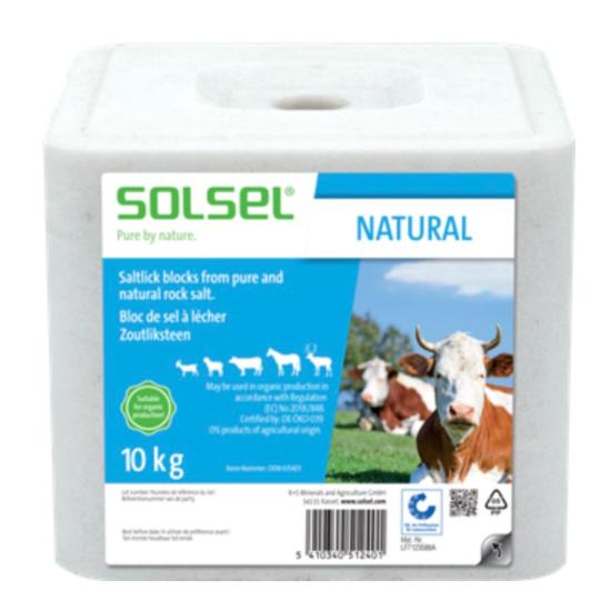 BLOC DE SEL A LECHER 10kg