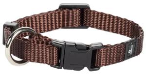 Chien Collier Ziggi Brun M 40-55cm + sécurité-lock