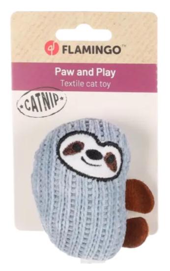 JOUET CHAT PARESSEUX BLEU 7CM