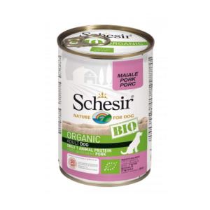 SCHESIR BIO - boite BIO 400 g - Chien - Porc bio