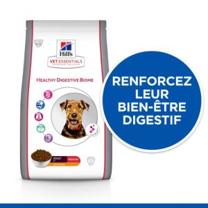 Hill's Vet Essentials Healthy Digestive Biome croquettes pour chien 10kg