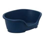 Lit chien plastique 40cm BLUE BERRY - BLEU FONCE