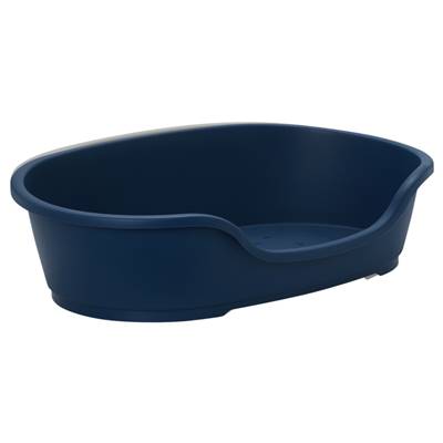 Lit chien plastique 95cm BLUE BERRY - BLEU FONCE