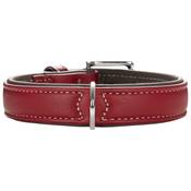 Collier Canadian d'elan 35 nickel cuir d'élan chili/cuir d'élan mokka, 24-30 cm