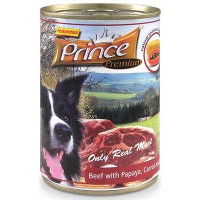 PRINCE Premium CAN Beef Papaya 400g