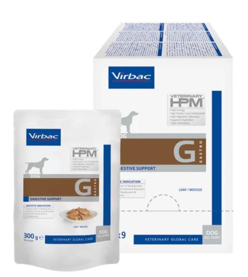 VET HPM DOG WET DIGESTIVE SUPPORT MOUSSE Etui 9 X 300g