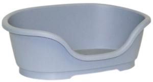 Lit chien plastique 40cm GRIS
