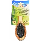 Bamboo brosse de soin 2in1 small 20cmx6cm