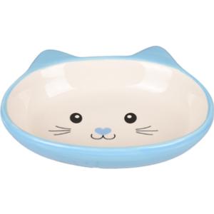 GAMELLE POUR LA NOURRITURE CHAT ISA CRAMIQUE BLEU CLAIR 170ML 14CM