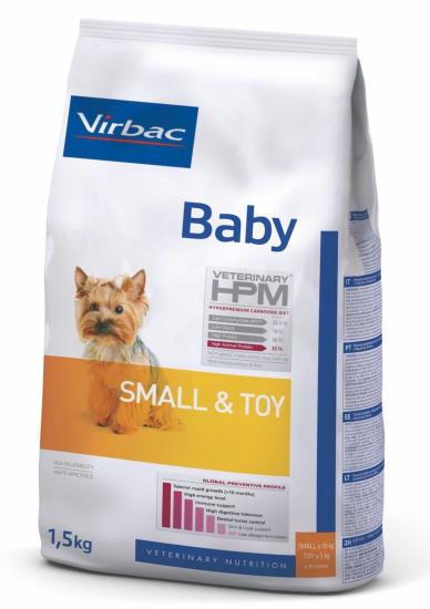 VET HPM BABY DOG SMALL & TOY Sac 1,5 kg