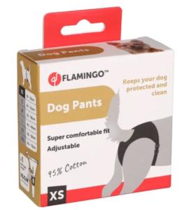 CULOTTE CHIEN LUVLY NOIR XS