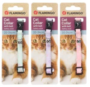 Chat Collier Ami MIXcouleurs 20-34cm 10mm 1PC