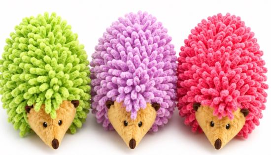PELUCHE HERISSON 18CM - 1PC