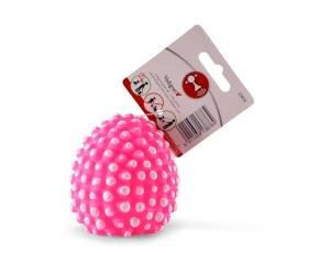 Jouet chien VINYL COUINEUR HERISSON ROSE 9CM