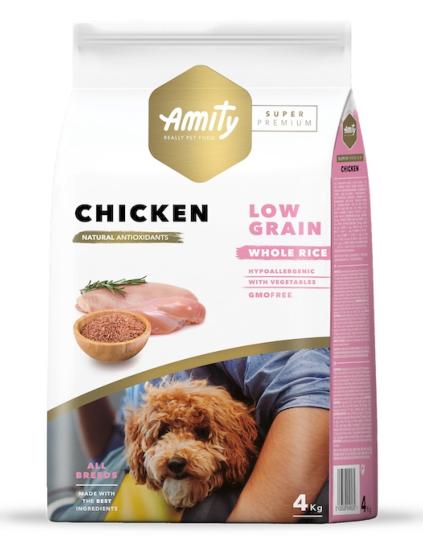 AMITY SUPER PREMIUM ADULT CHICKEN 4 KG.