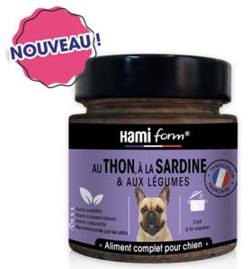 HAMIFORM CUISINES CHIEN ADULTE THON ET LEGUMES 250GR