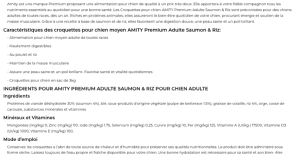 AMITY PREMIUM SALMON&RICE 4 KG