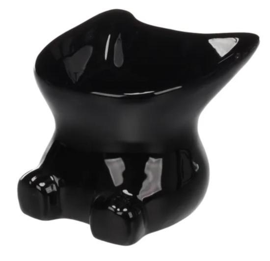 Gamelle CHAT Doby Noir 12cm H - 120ml
